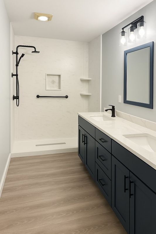Luxury Vinyl Tile Installation For Kitchens And Bathrooms